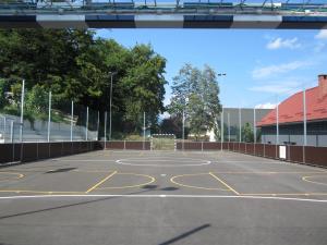 Novo športno igrišče v Repnjah že služi svojemu namenu.